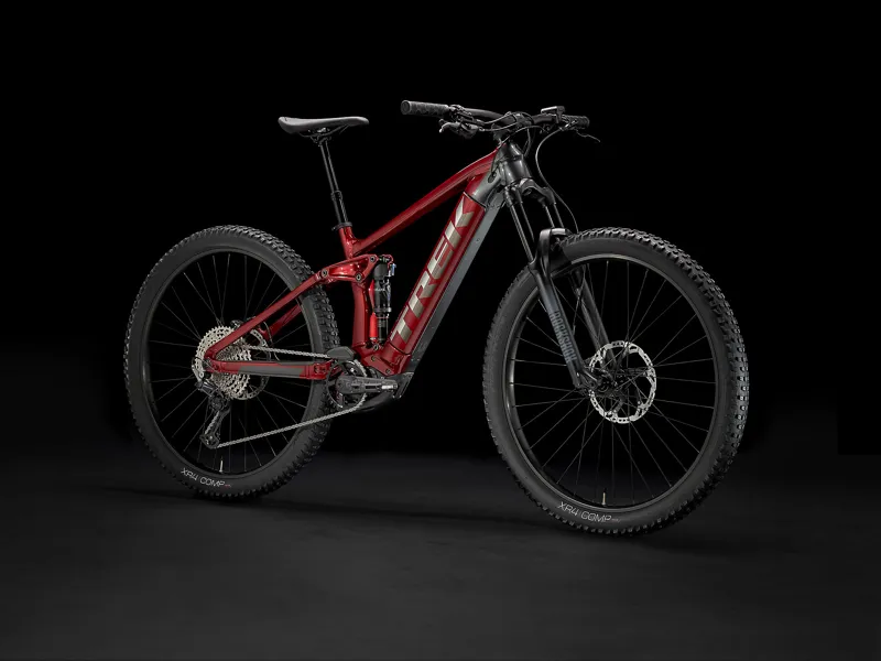 TREK Rail 5 Gen 2 500Wh Electric Mountain Bike in Crimson and Lithium Grey